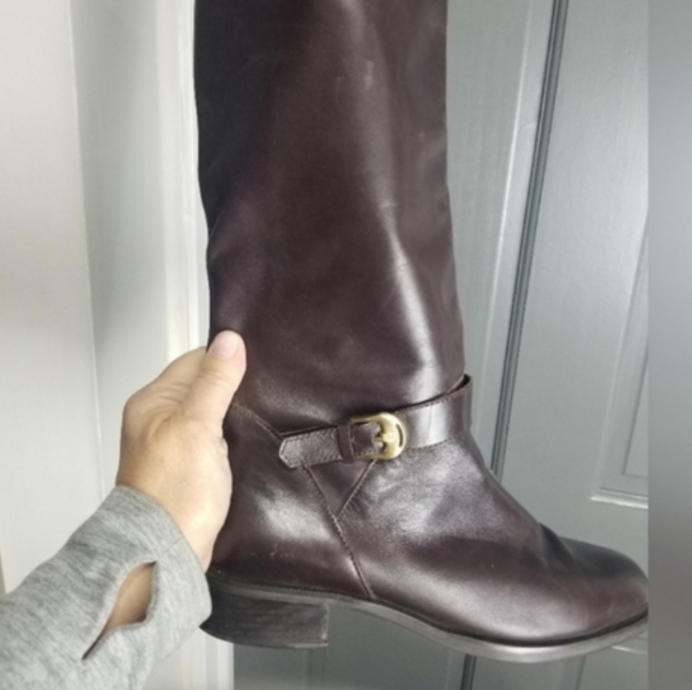 Classic Leather Riding Boots - Picture 3 of 9